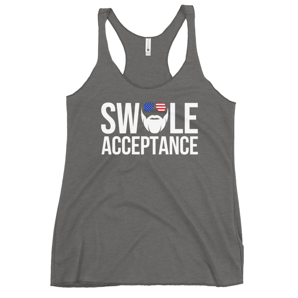 Swole Acceptance Women's Racerback Tank