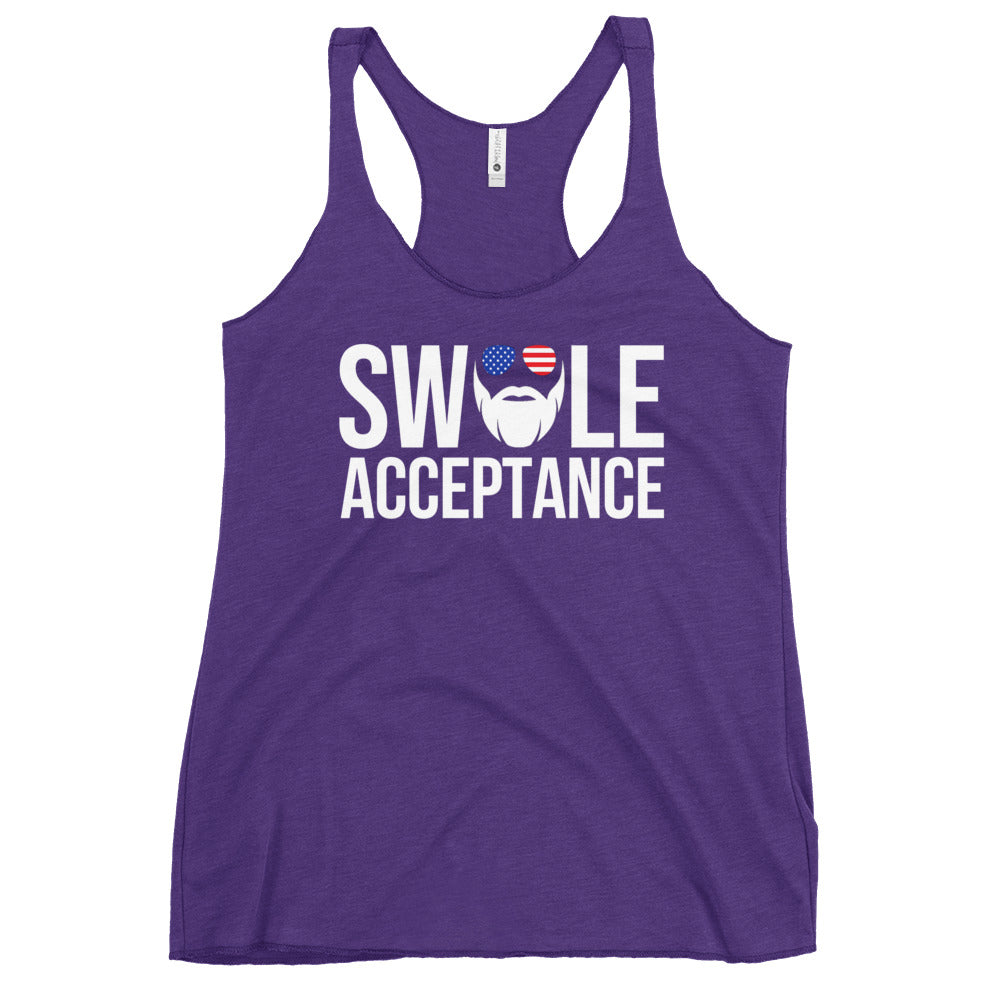 Swole Acceptance Women's Racerback Tank