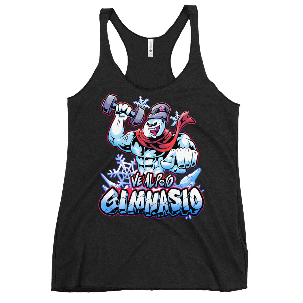 Frosty Ve Al Puto Gimnasio Women's Racerback Tank