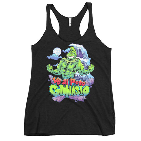 Ve Al Puto Gimnasio Grinch Women's Racerback Tank