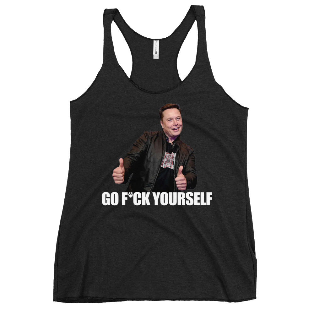 Go F*ck Yourself (Thumbs up) Women's Racerback Tank