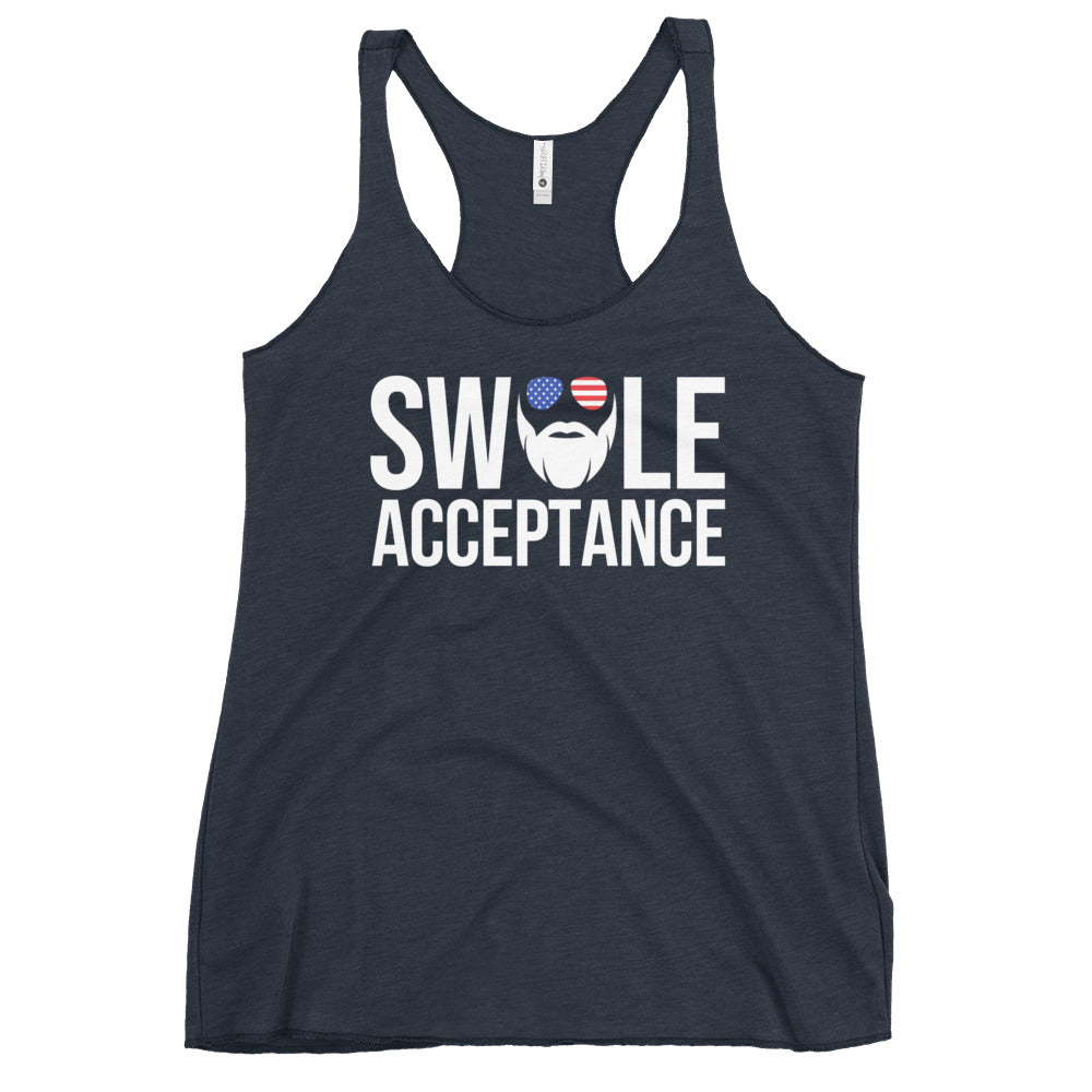 Swole Acceptance Women's Racerback Tank