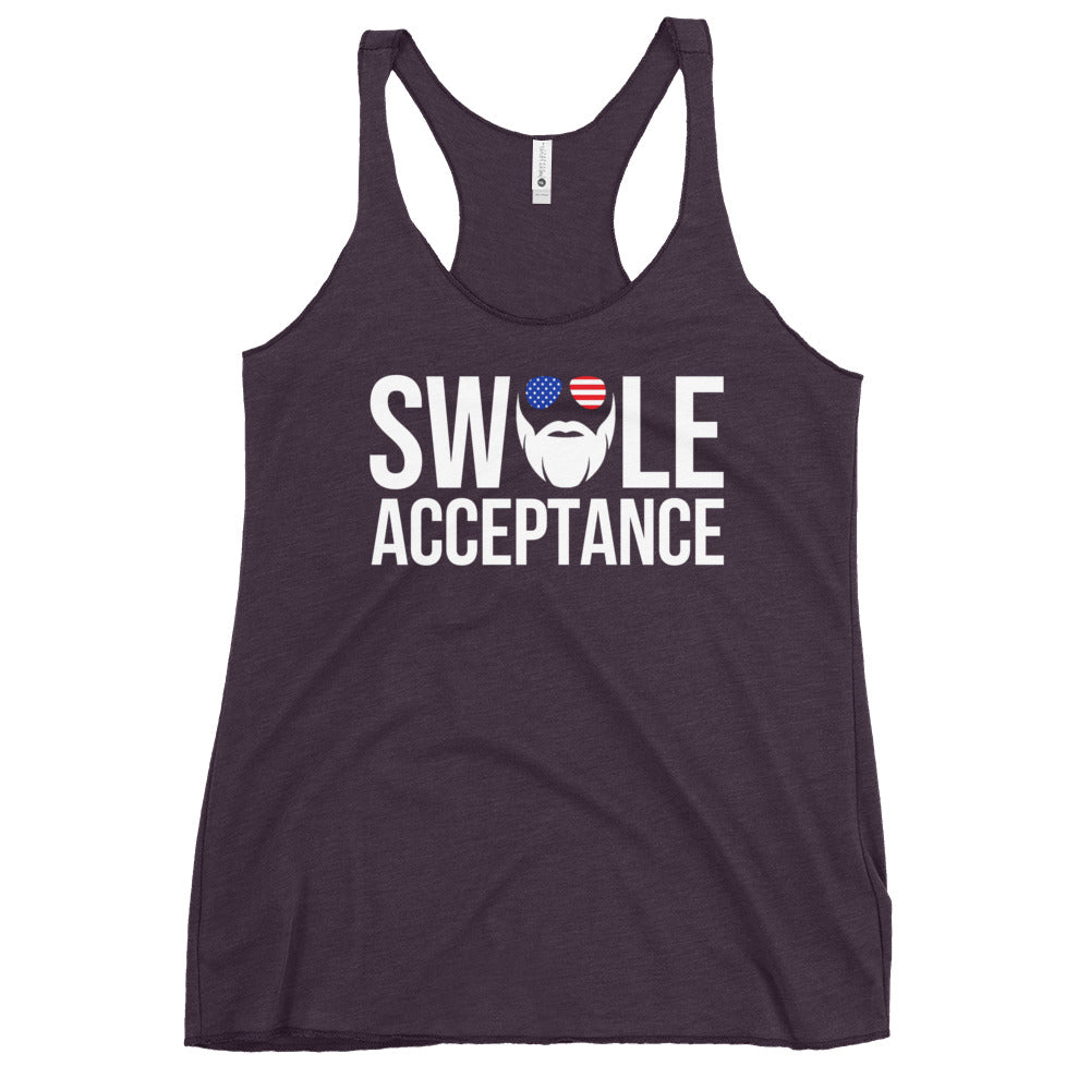 Swole Acceptance Women's Racerback Tank
