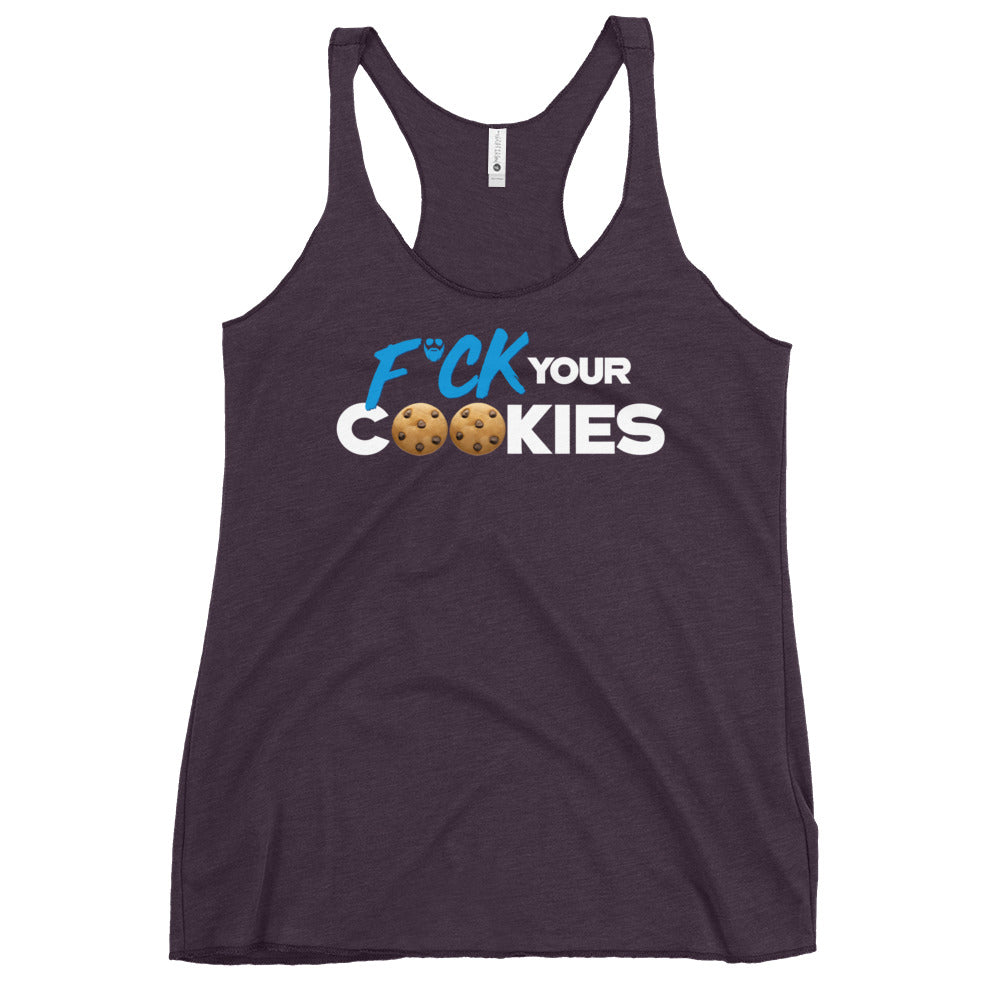 F*ck Your Cookies Women's Racerback Tank