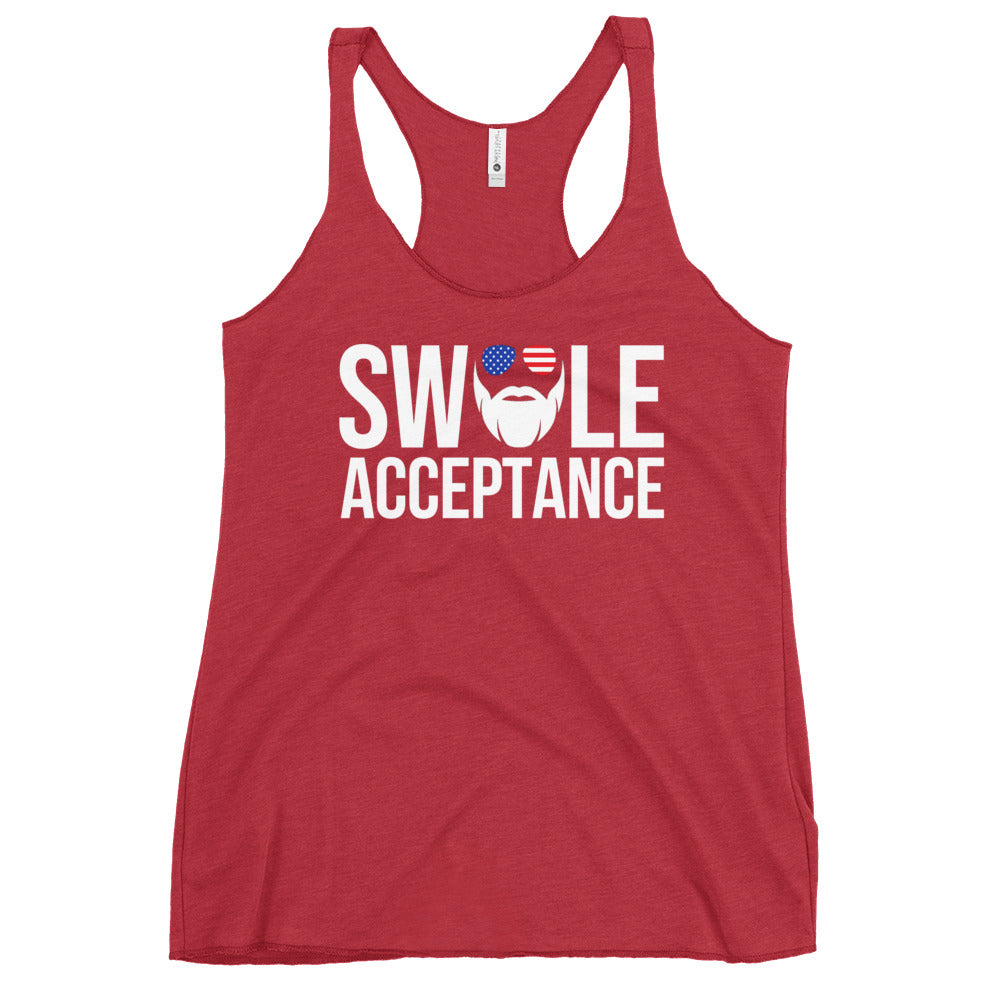 Swole Acceptance Women's Racerback Tank