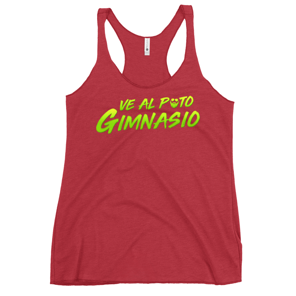 Ve Al Puto Gimnasio Women's Racerback Tank