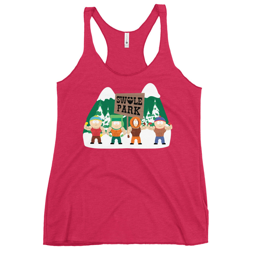 Swole Park Women's Racerback Tank