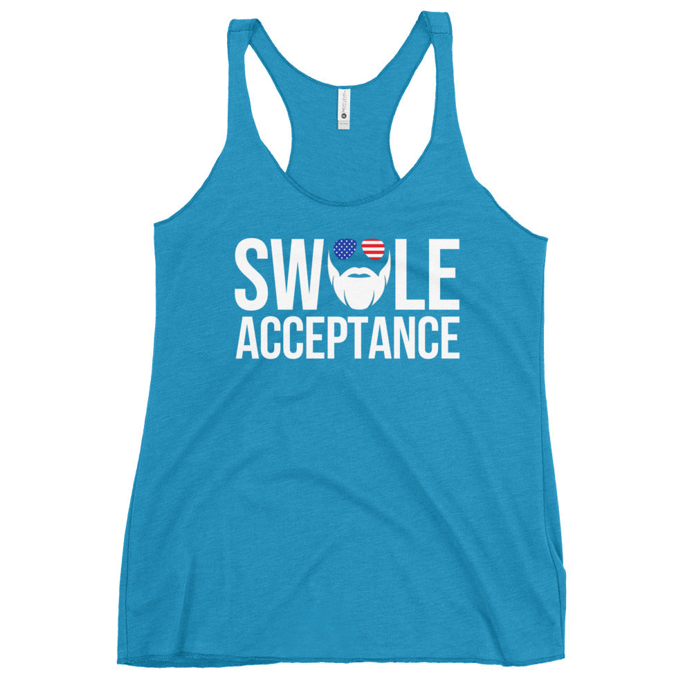 Swole Acceptance Women's Racerback Tank