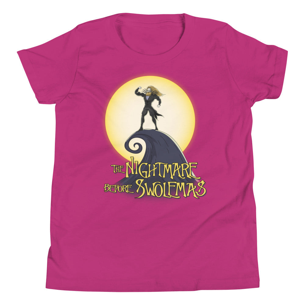 The Nightmare Before Swolemas Kids T-Shirt