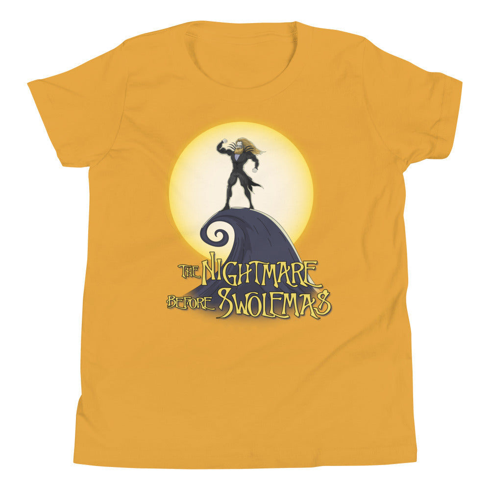 The Nightmare Before Swolemas Kids T-Shirt