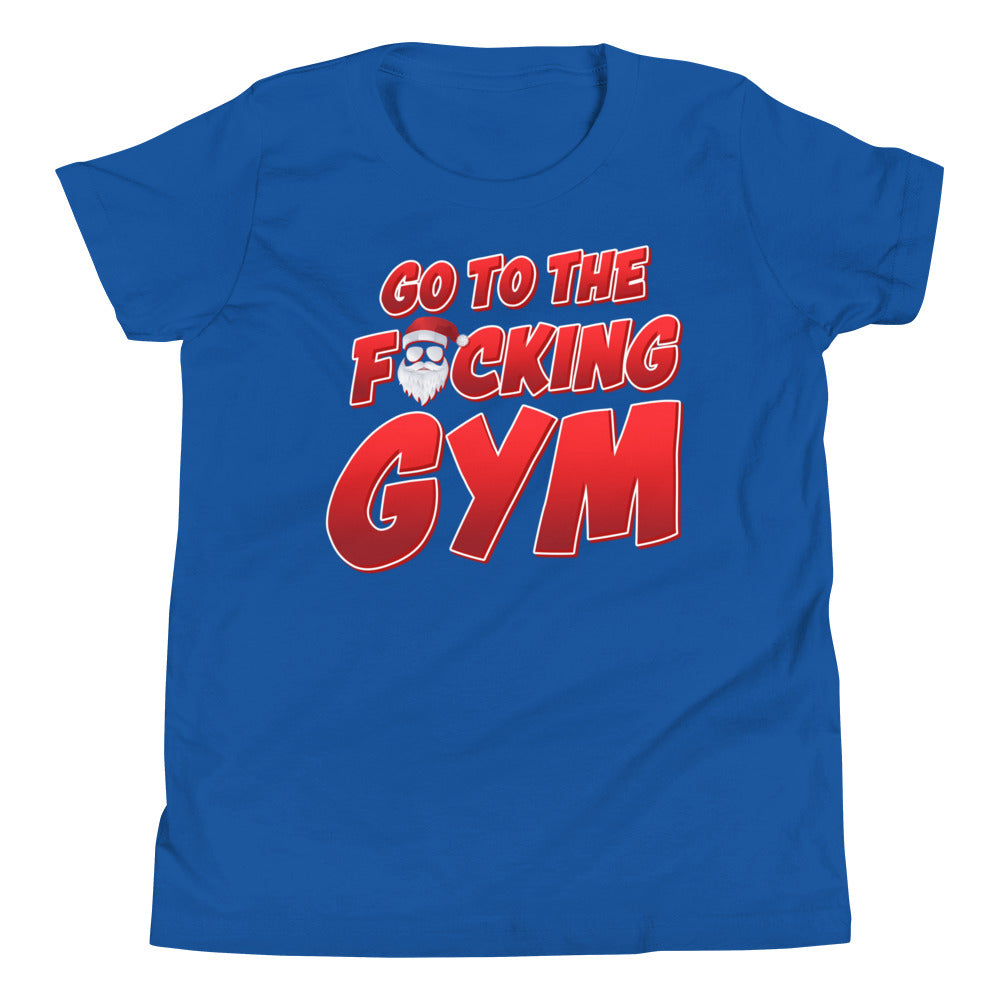 Go To The F*cking Gym Santa Kids T-Shirt