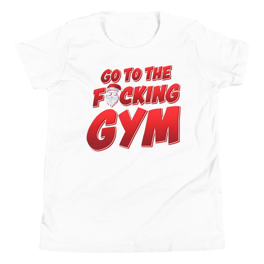 Go To The F*cking Gym Santa Kids T-Shirt