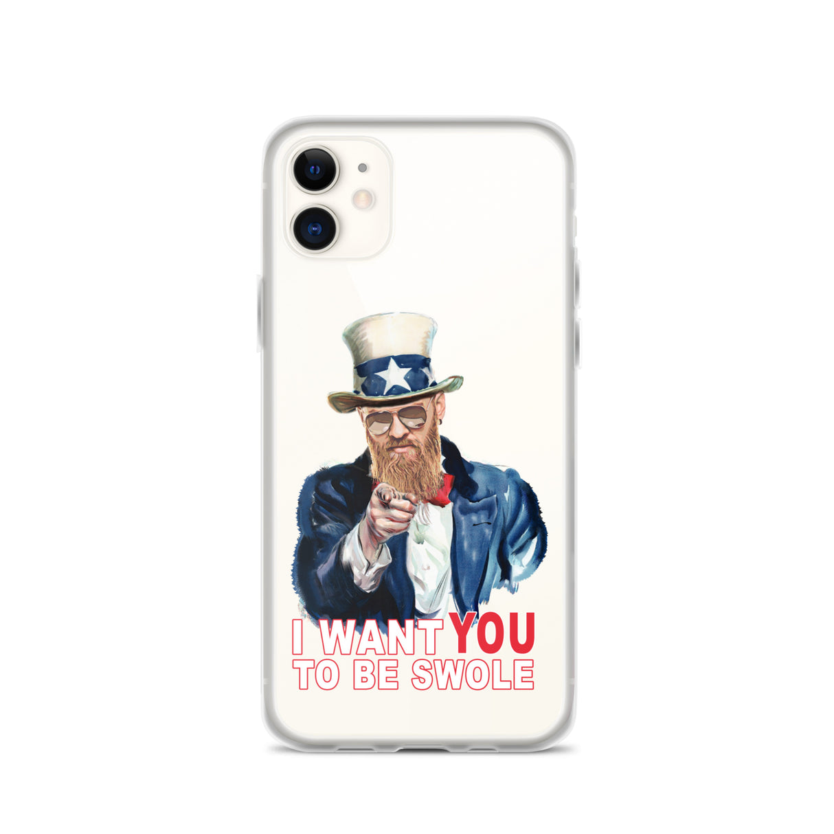 I Want You To Be Swole iPhone Case