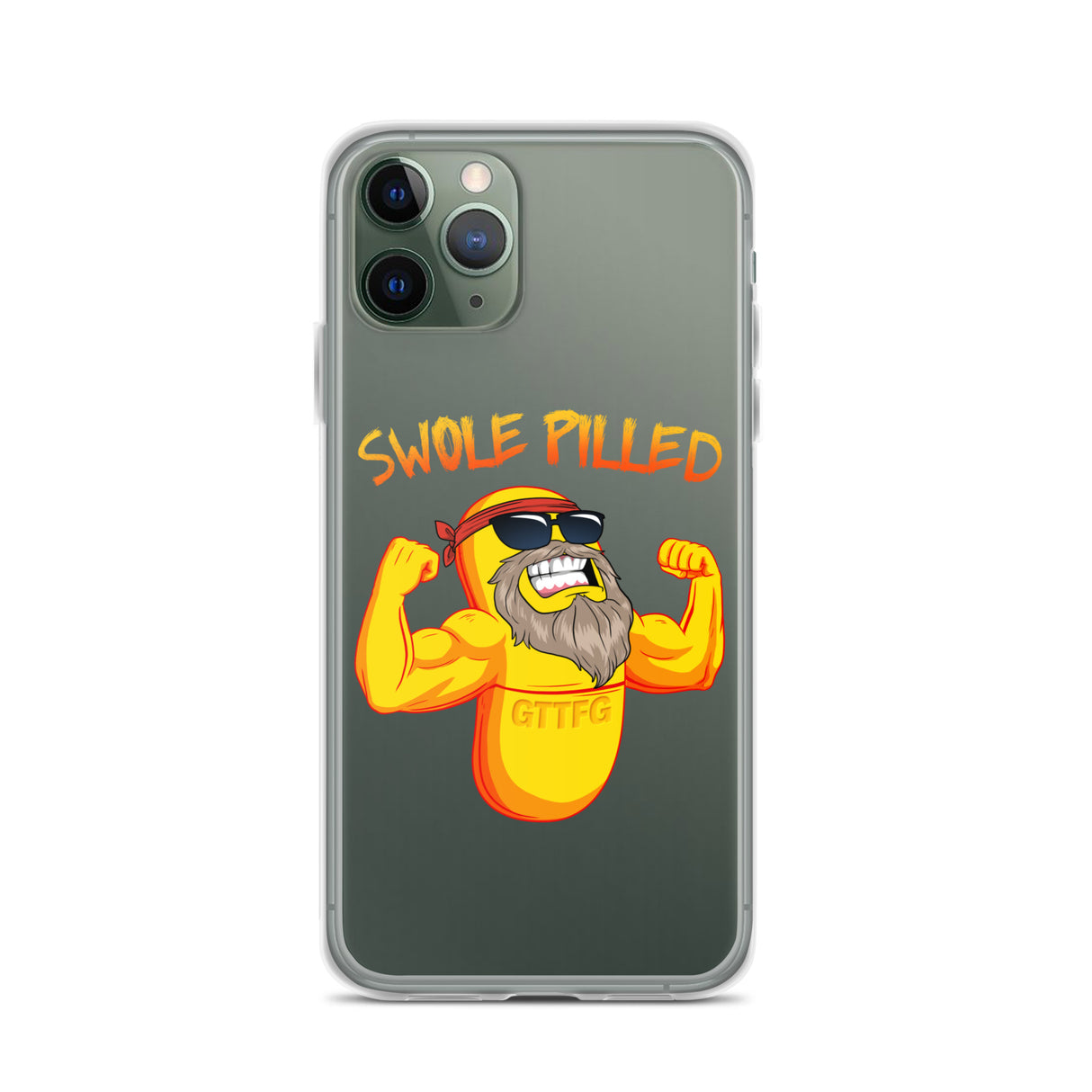 Swole Pilled iPhone Case