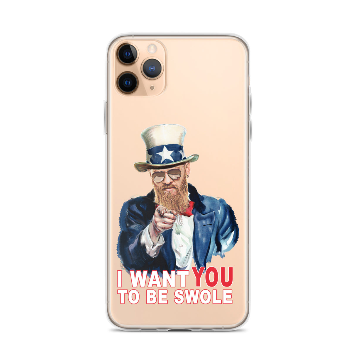 I Want You To Be Swole iPhone Case