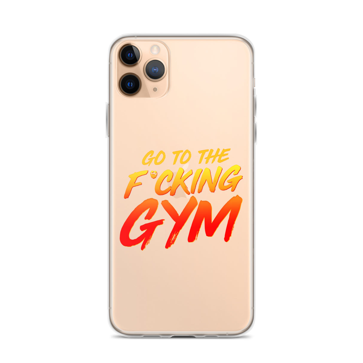 Go To The F*cking Gym iPhone Case