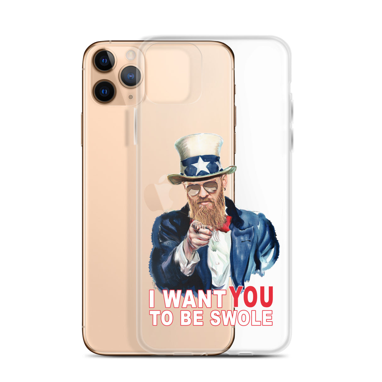 I Want You To Be Swole iPhone Case