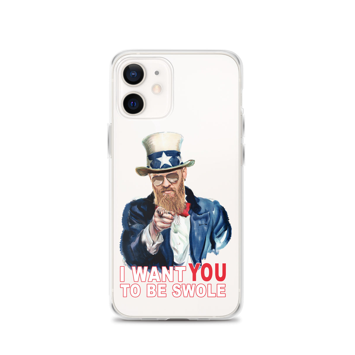 I Want You To Be Swole iPhone Case