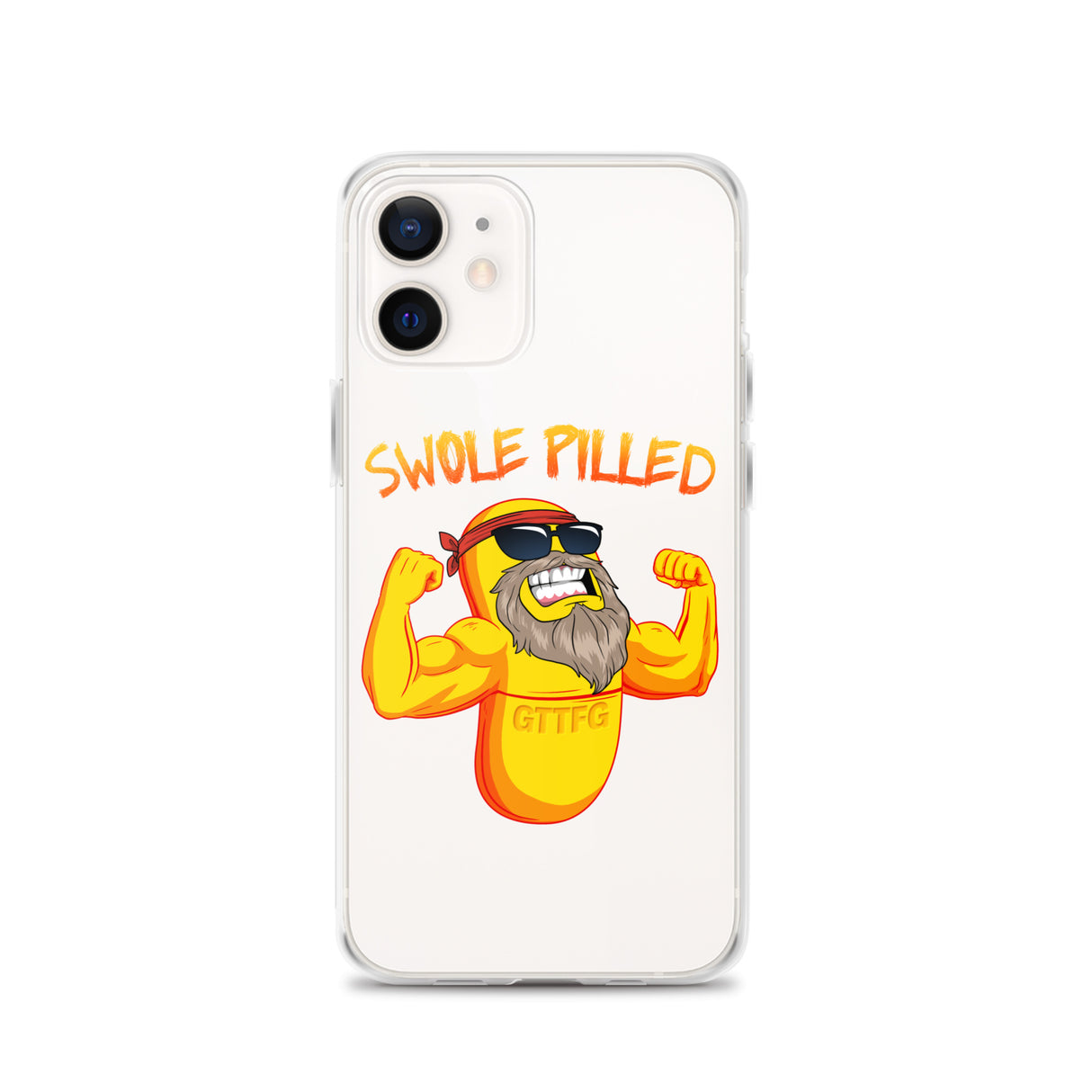 Swole Pilled iPhone Case