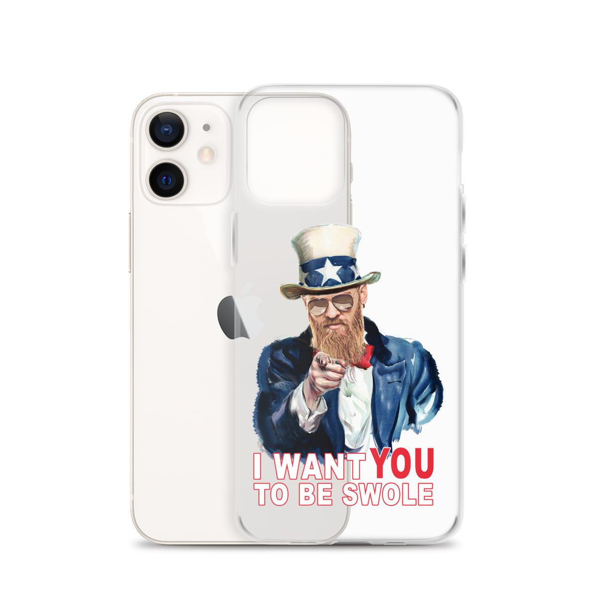 I Want You To Be Swole iPhone Case