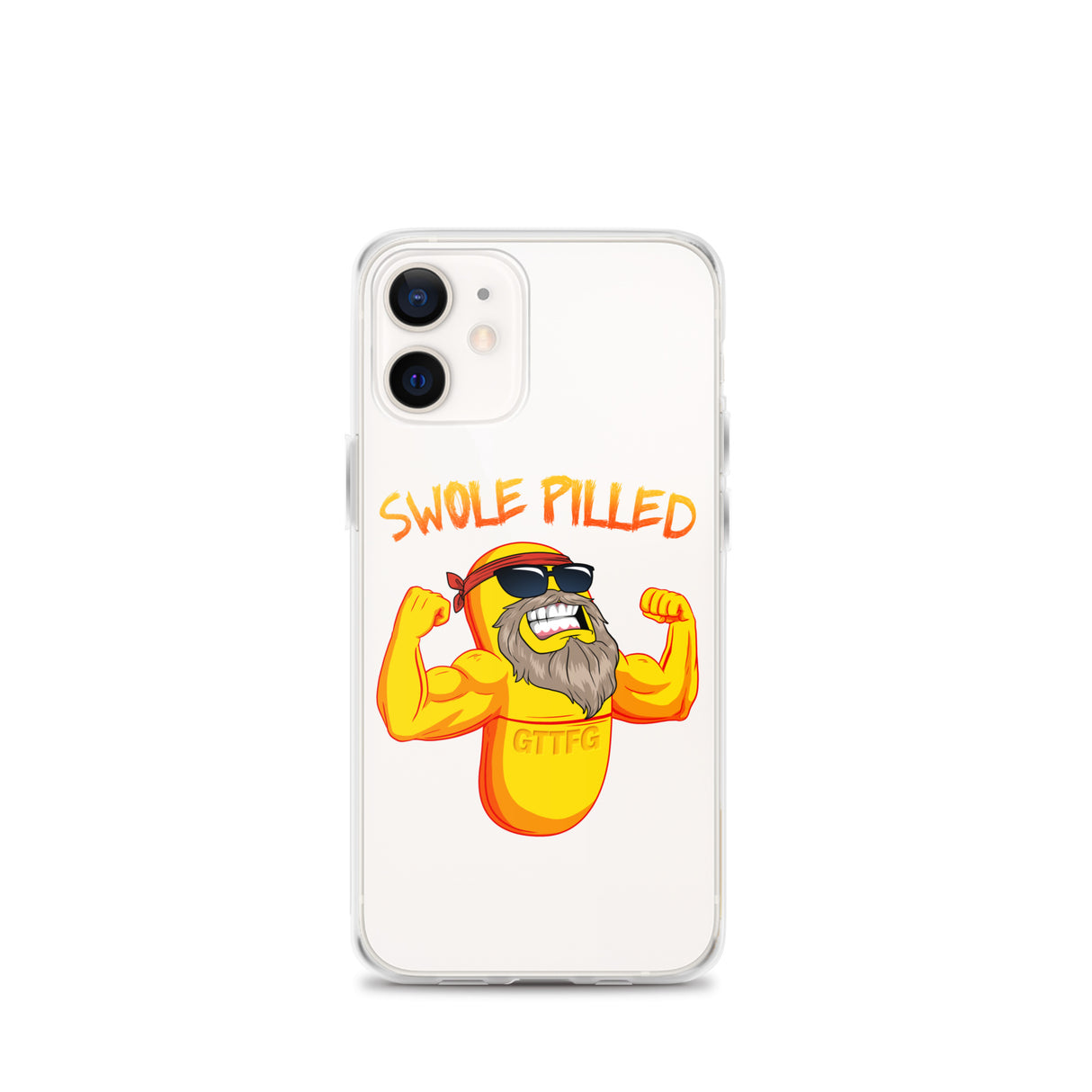 Swole Pilled iPhone Case