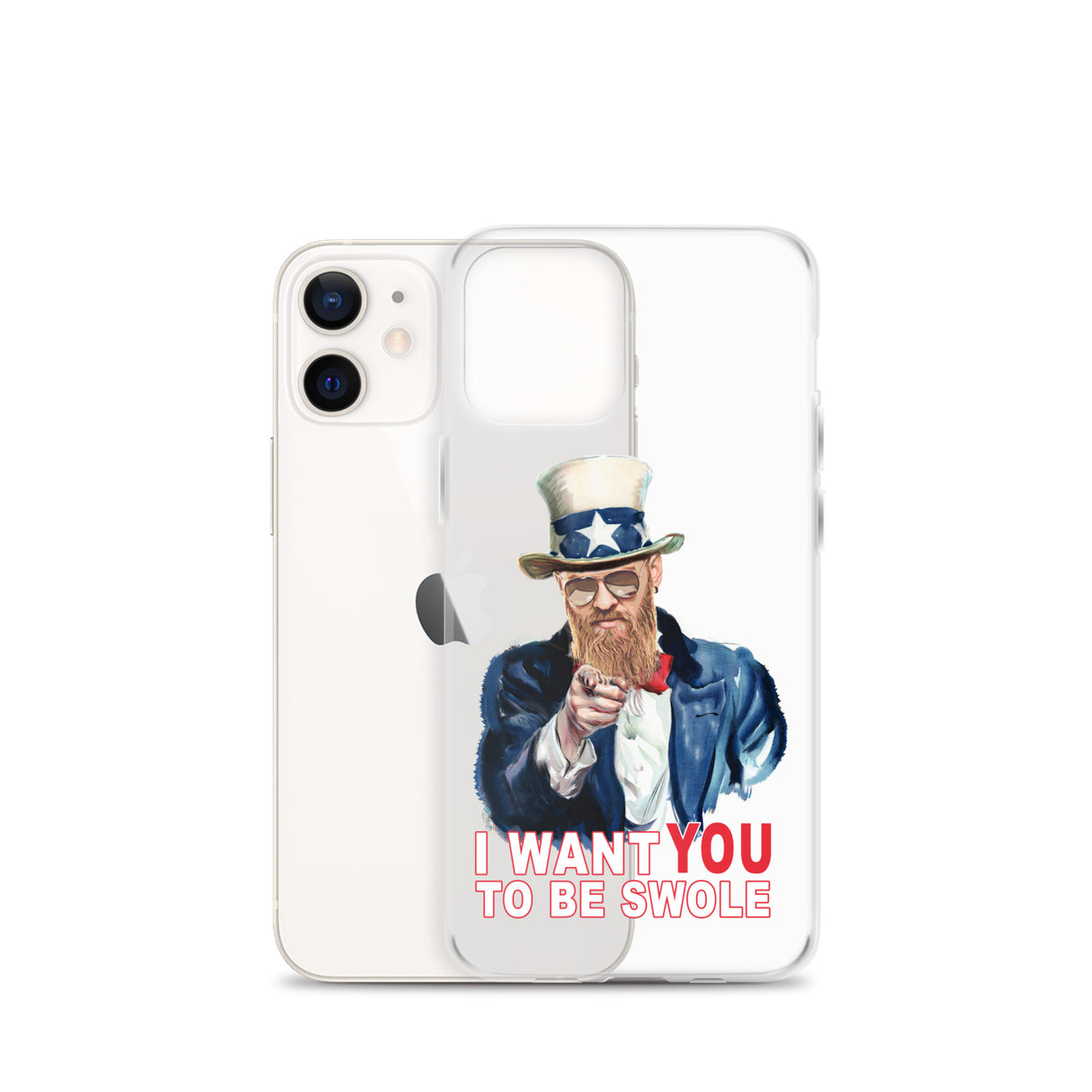 I Want You To Be Swole iPhone Case