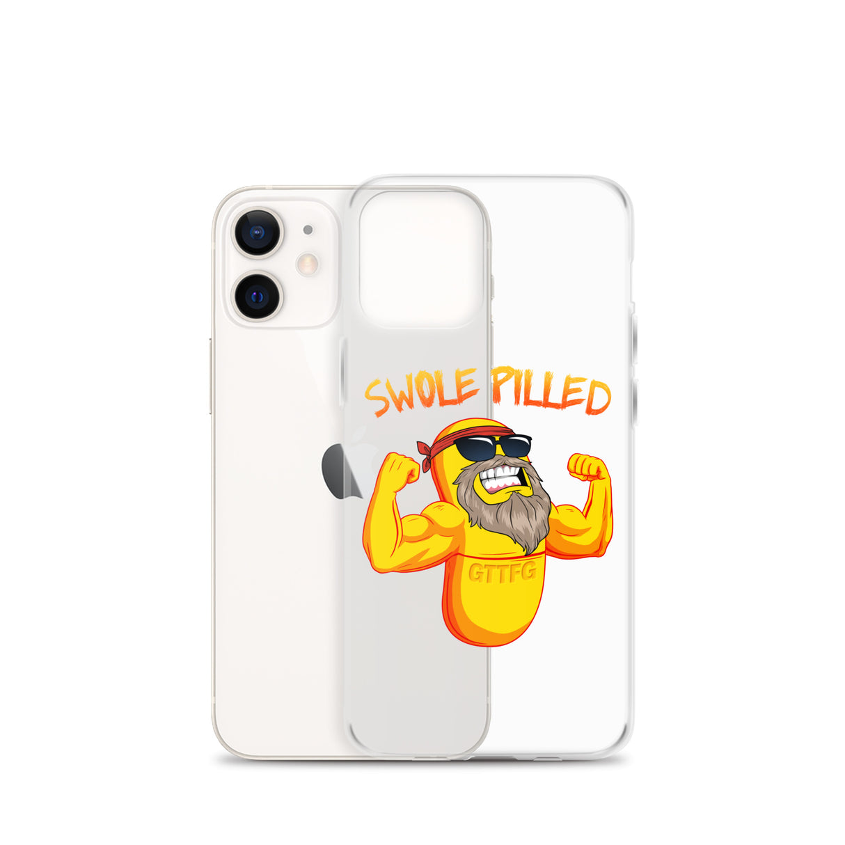 Swole Pilled iPhone Case