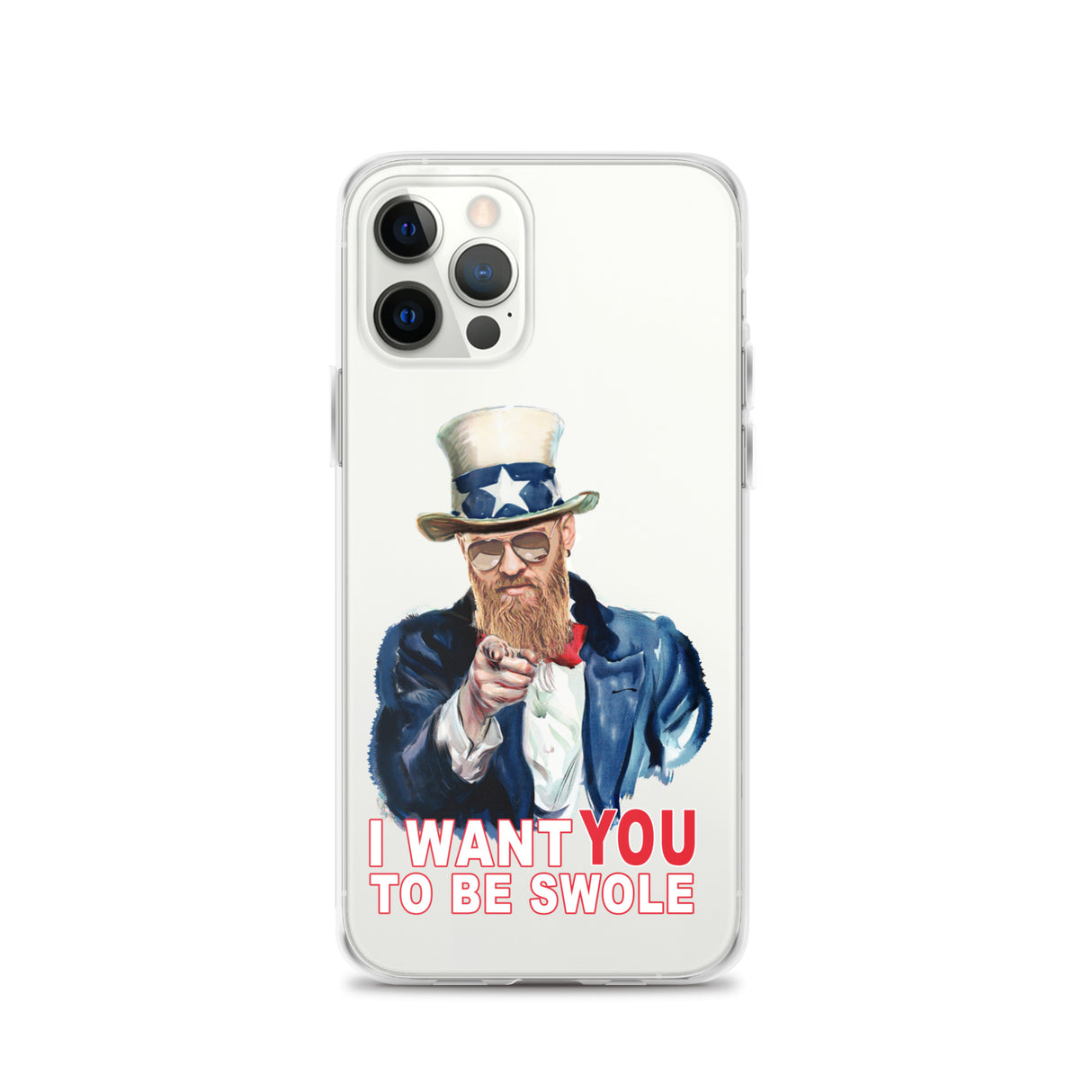 I Want You To Be Swole iPhone Case