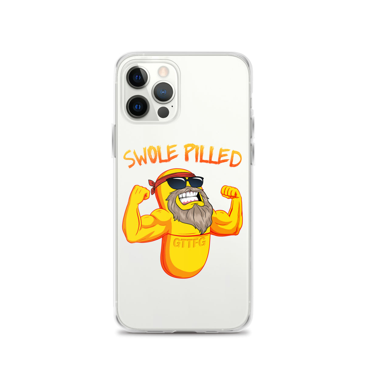 Swole Pilled iPhone Case