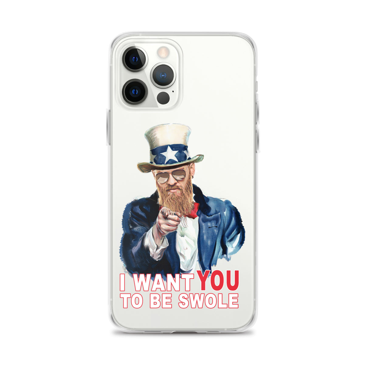 I Want You To Be Swole iPhone Case