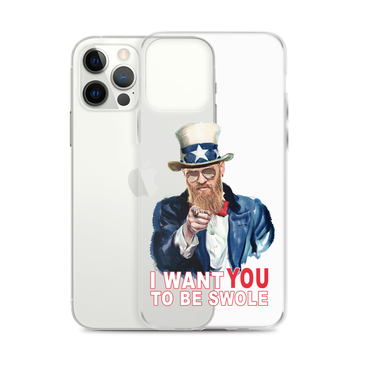 I Want You To Be Swole iPhone Case