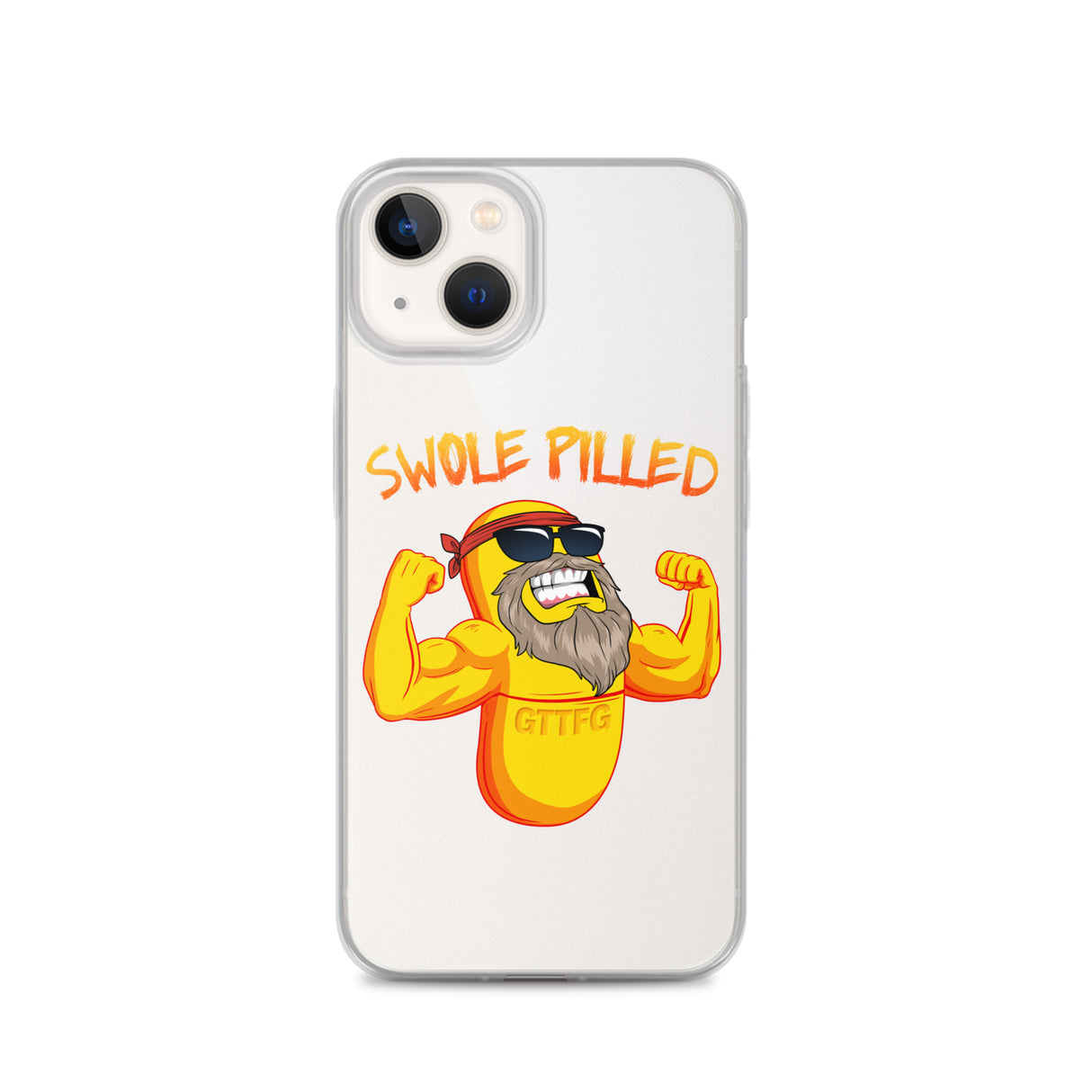 Swole Pilled iPhone Case