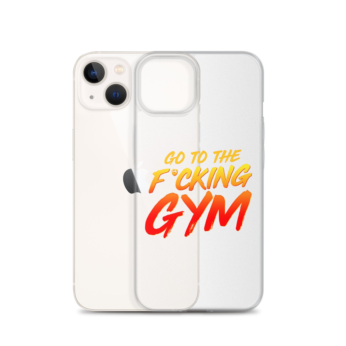Go To The F*cking Gym iPhone Case