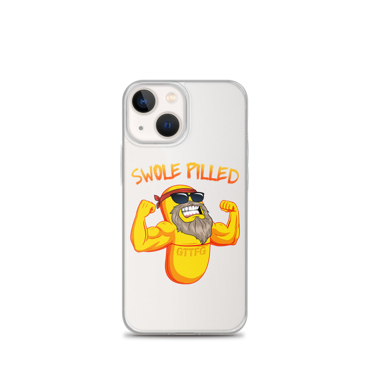 Swole Pilled iPhone Case