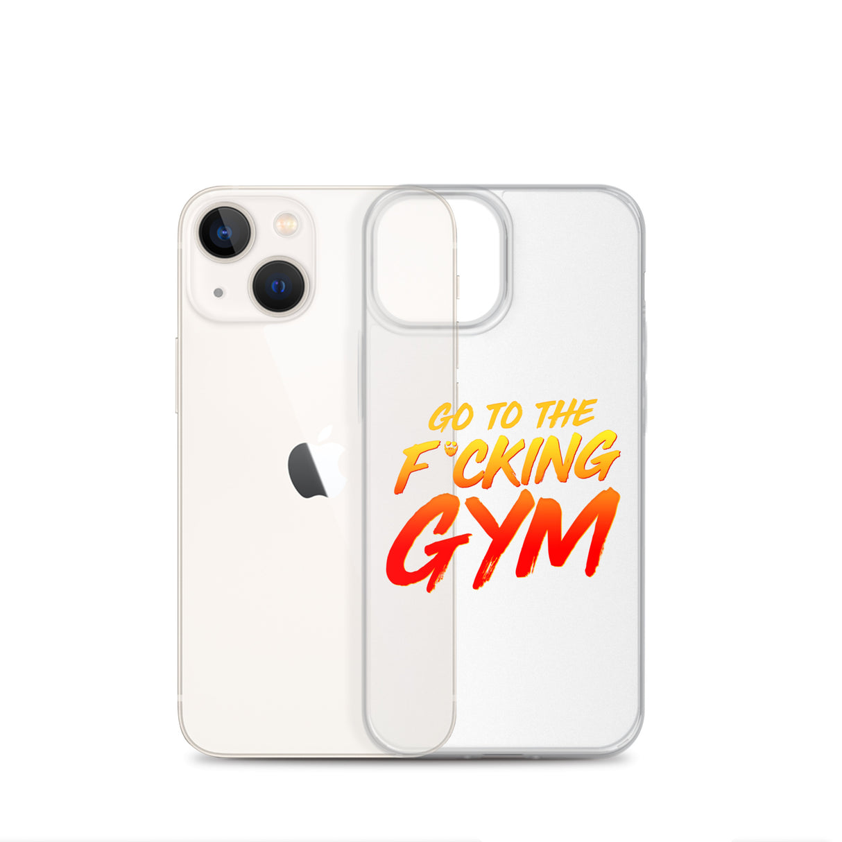 Go To The F*cking Gym iPhone Case