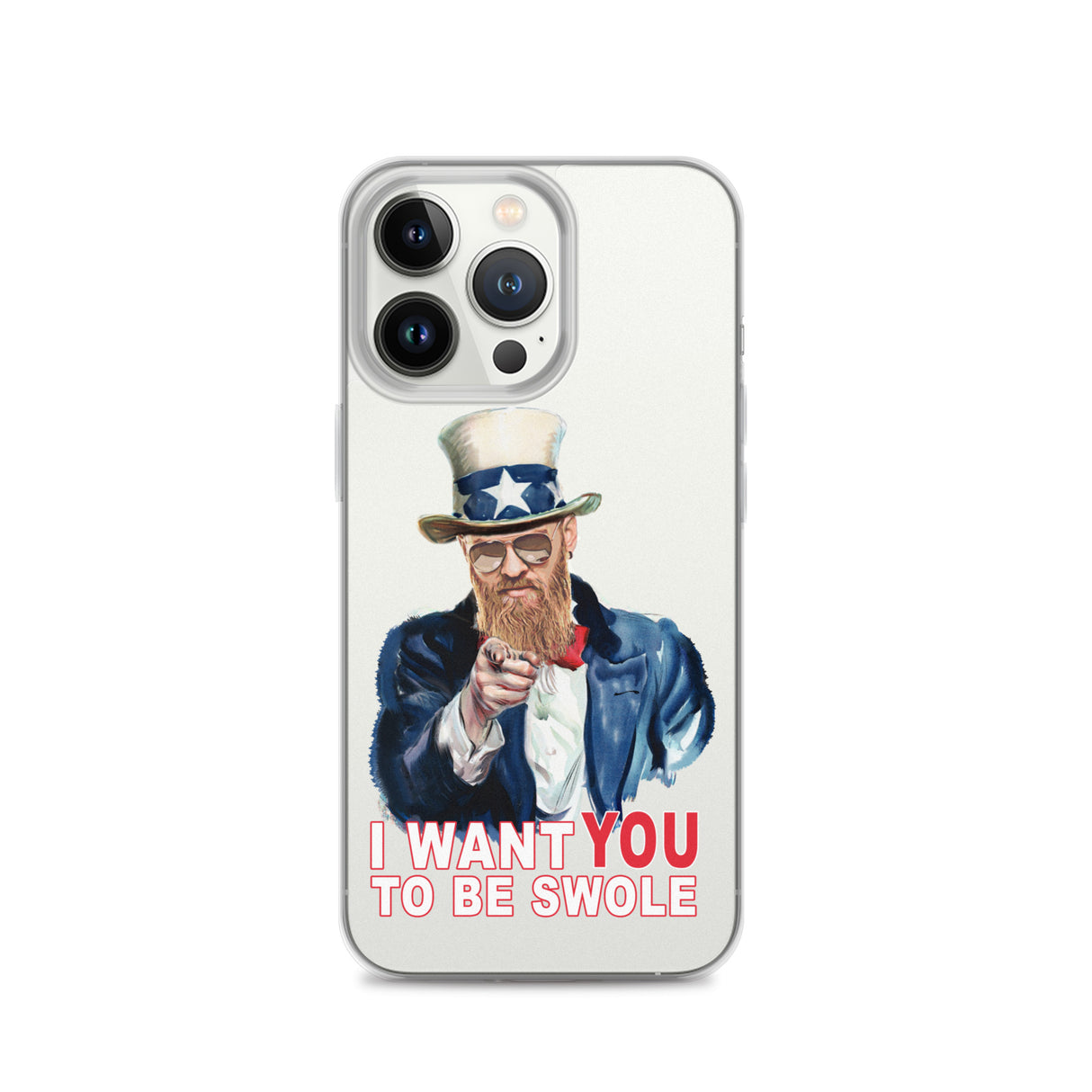 I Want You To Be Swole iPhone Case