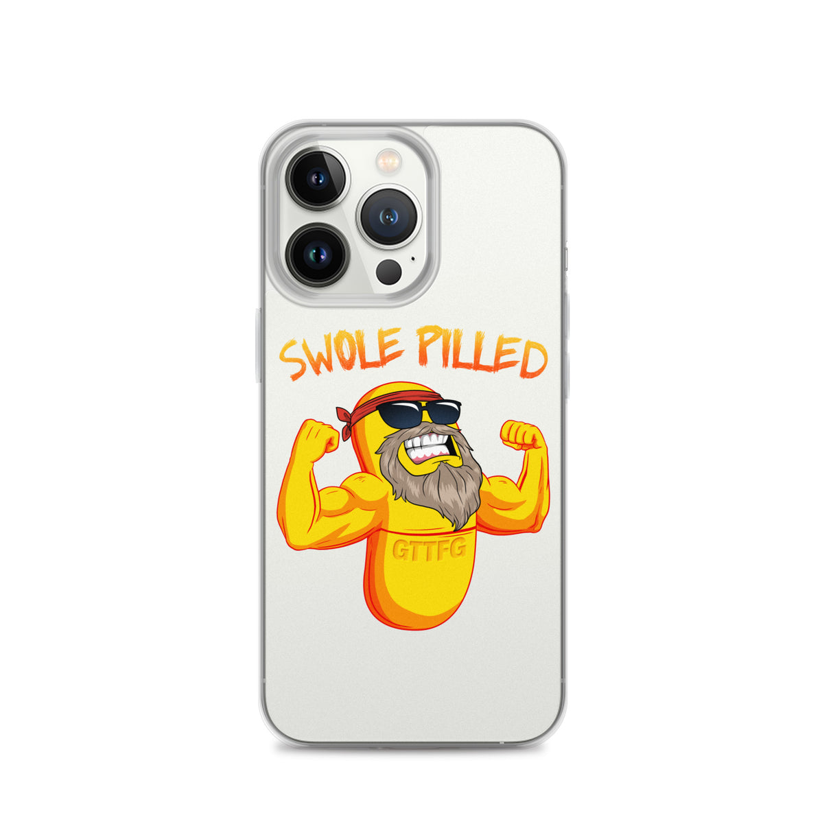 Swole Pilled iPhone Case