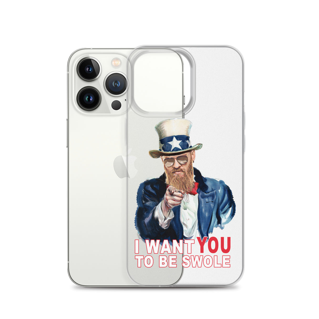 I Want You To Be Swole iPhone Case