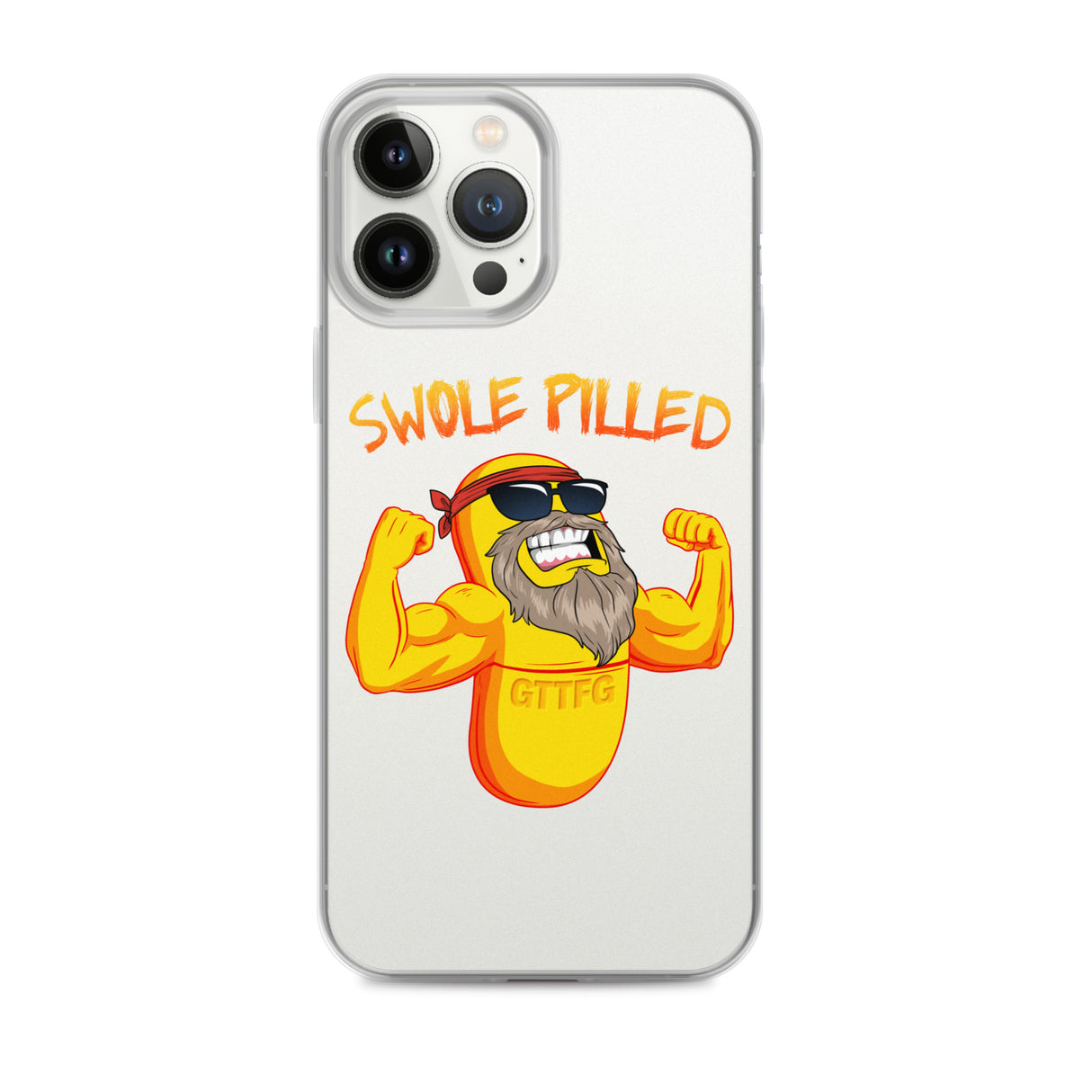 Swole Pilled iPhone Case