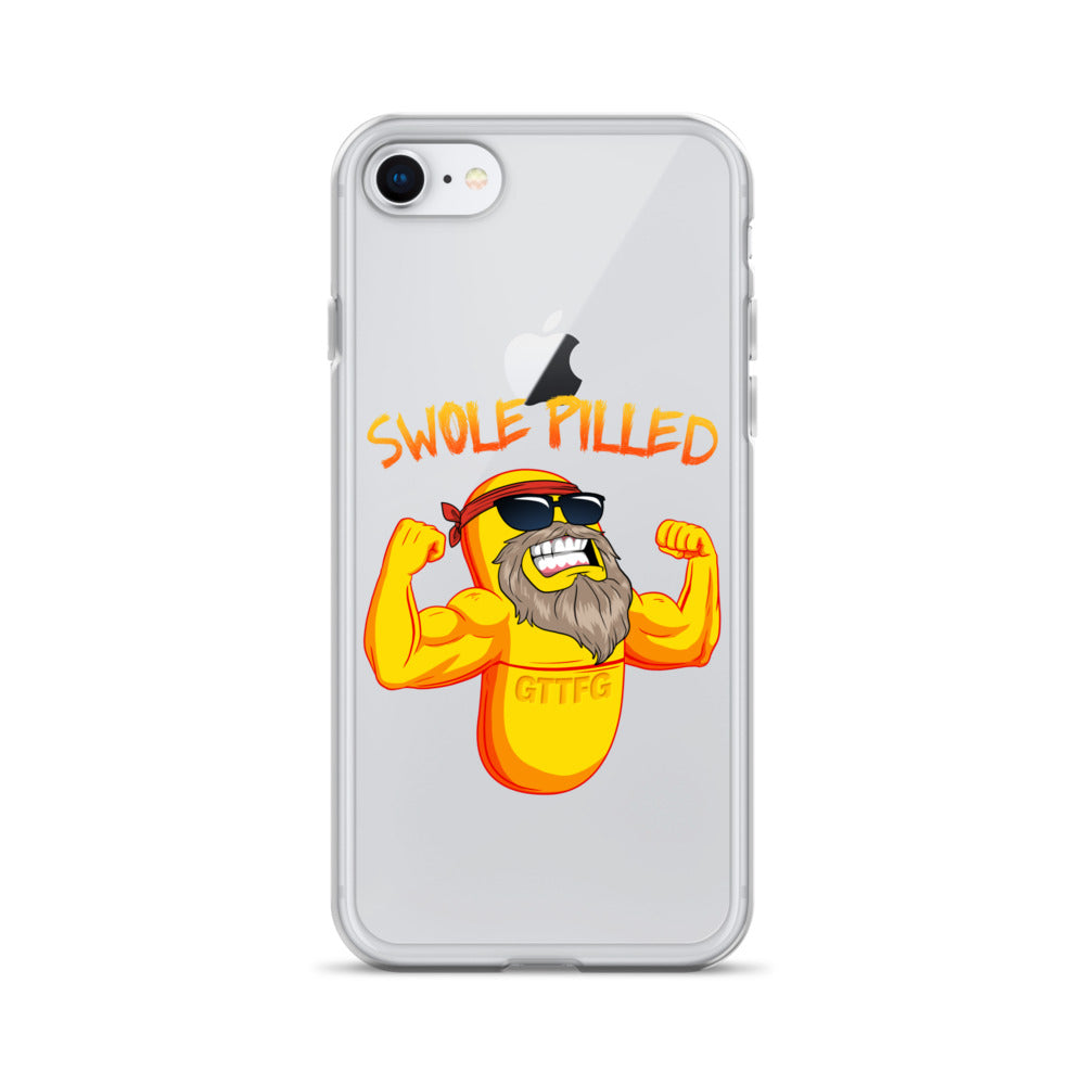 Swole Pilled iPhone Case