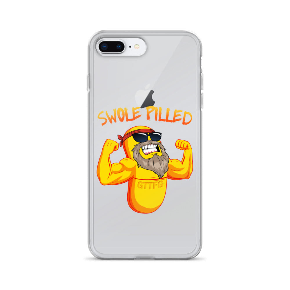 Swole Pilled iPhone Case