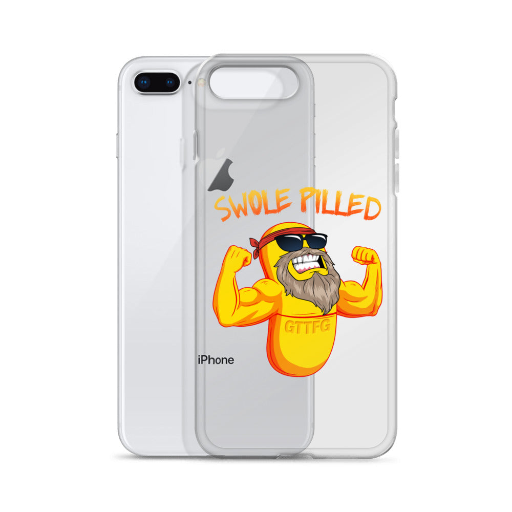 Swole Pilled iPhone Case