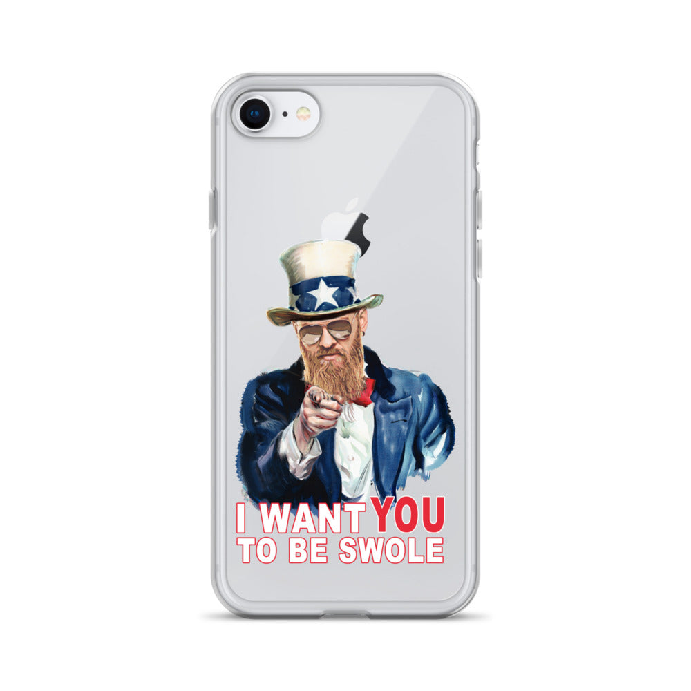 I Want You To Be Swole iPhone Case