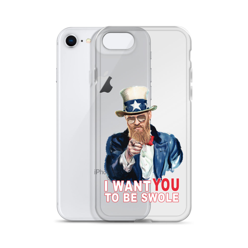 I Want You To Be Swole iPhone Case