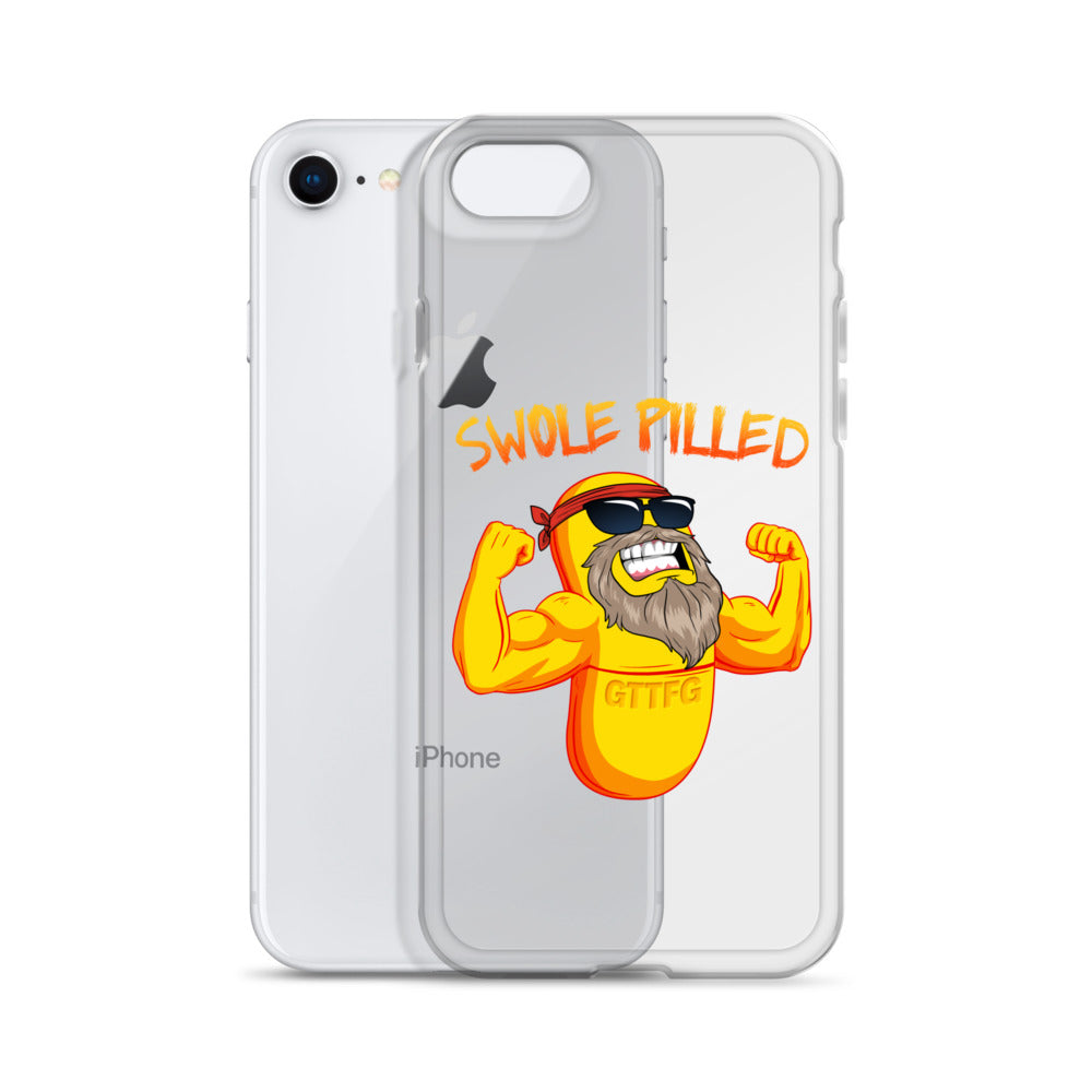 Swole Pilled iPhone Case