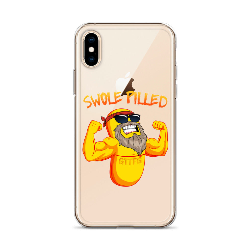 Swole Pilled iPhone Case