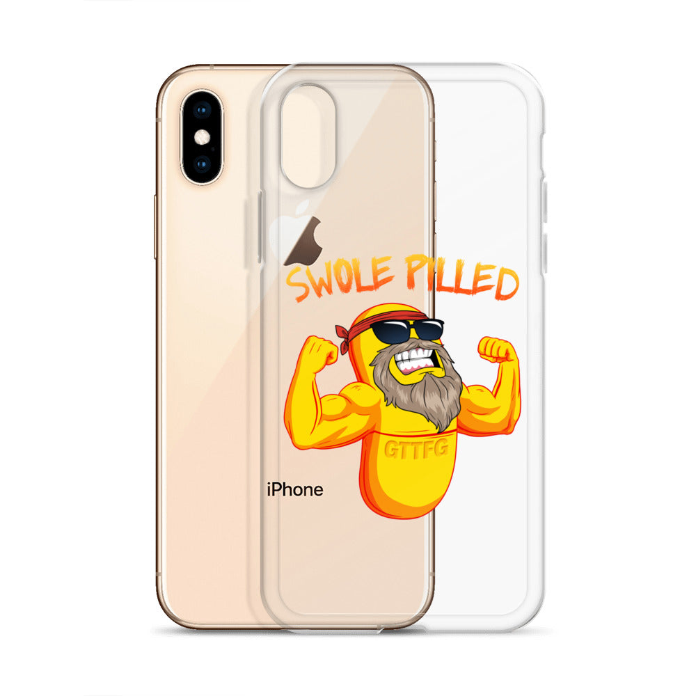 Swole Pilled iPhone Case