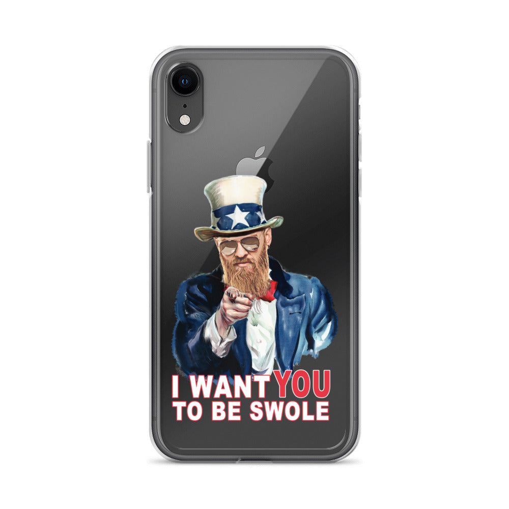 I Want You To Be Swole iPhone Case