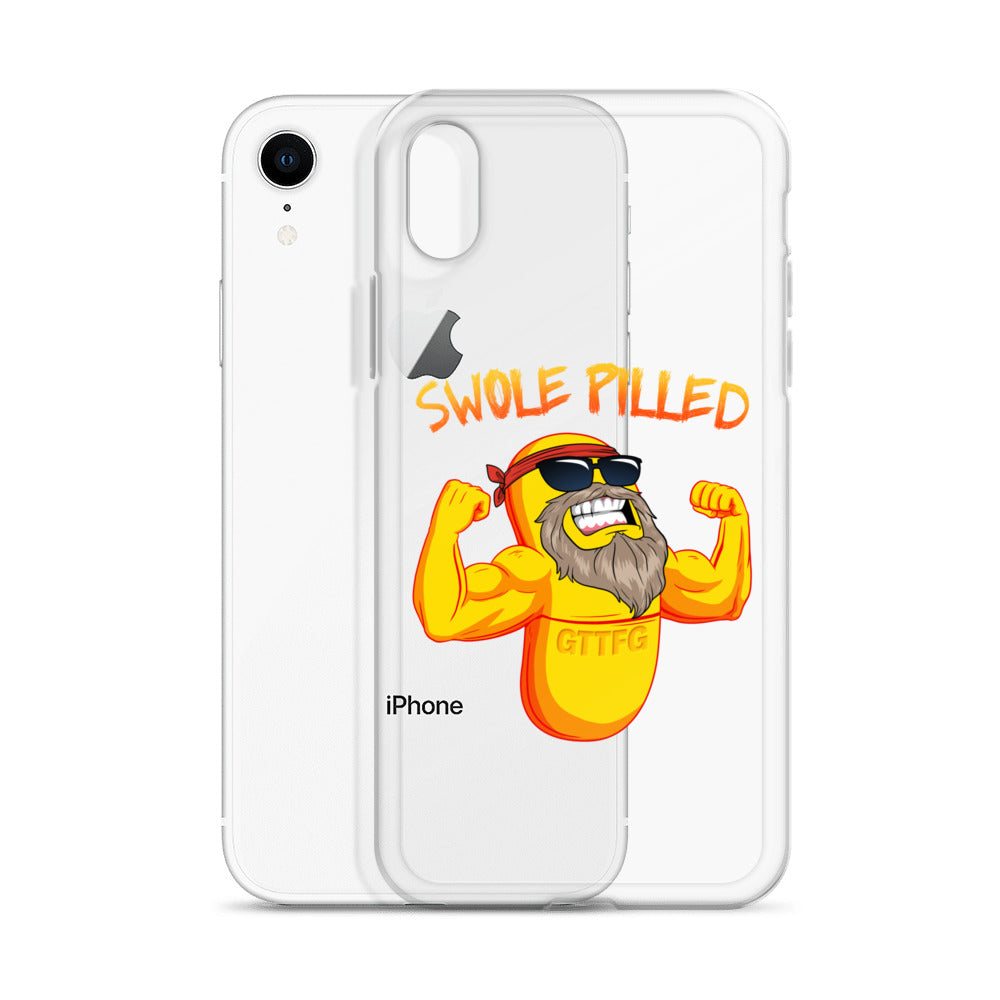 Swole Pilled iPhone Case