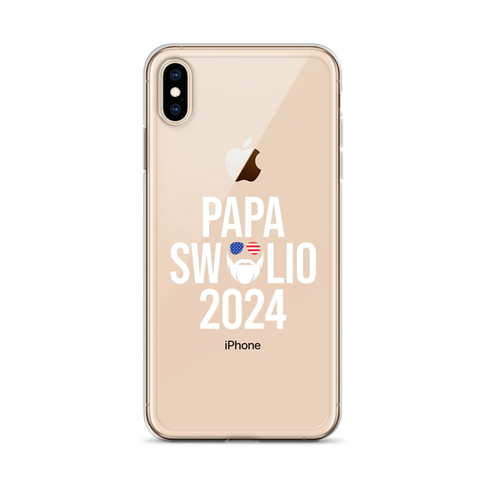 Papa Swolio 2024 iPhone Case